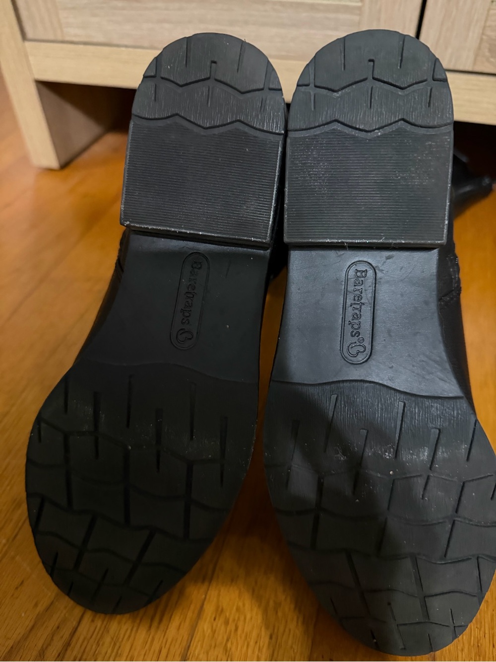 BareTraps Black Over-the-Knee Riding Boots - Picture 7 of 8